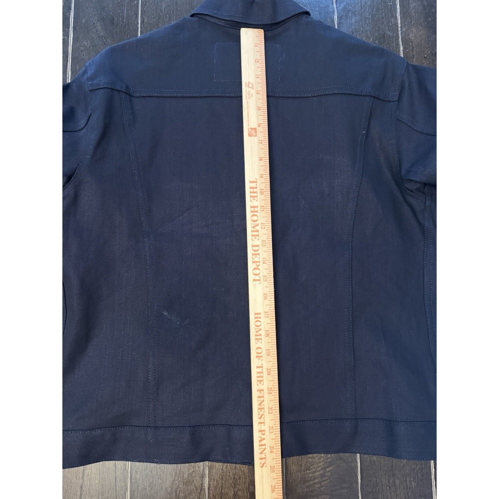 Naked & Famous Denim Jacket L NWOT Left Hand Twill Midnight Edition Raw Japan - Picture 12 of 13